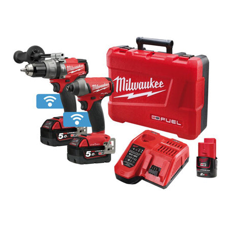 New Milwaukee M18 Fuel One-Key 2 Piece Power Pack 2A2 18v 1y Warranty | Australian Moto Spares