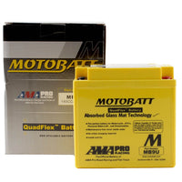 New MOTOBATT Quadflex AGM Battery #MB9U
