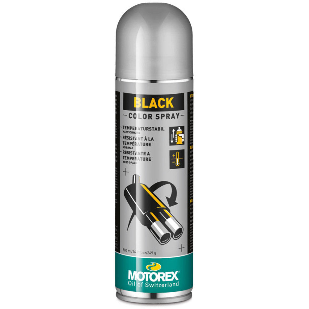New MOTOREX Lubricant Black Spray - 500ml MBS500 | Australian Moto Spares