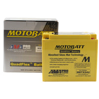 New MOTOBATT Quadflex AGM Battery #MBTX24U