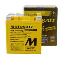 New MOTOBATT Quadflex AGM Battery #MBTX30U