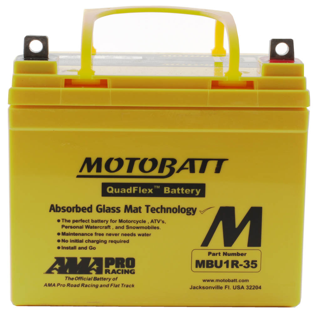 New MOTOBATT MBU1R-35 Motobatt Lug Type Terminal Positive R/H #MBU1R35