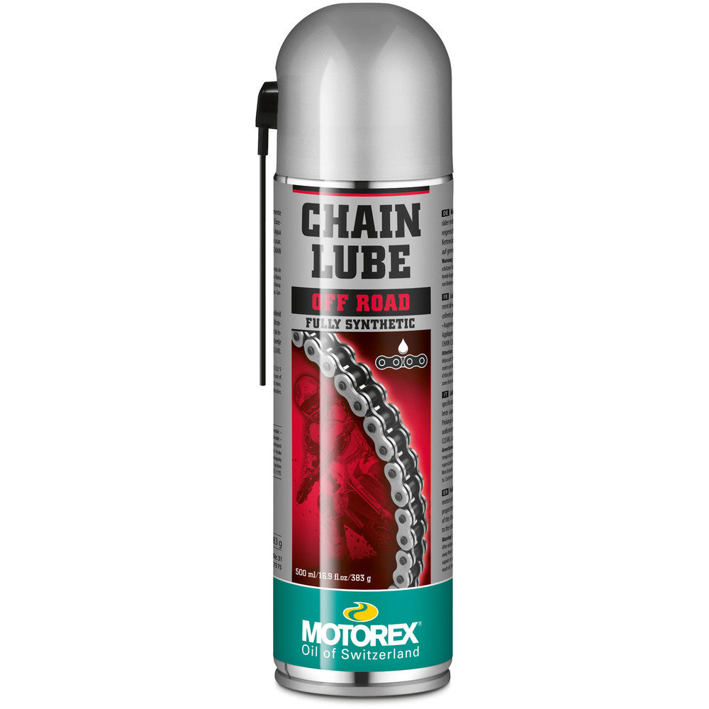 New MOTOREX Chain Lube 622 - Off Road Red Spray - 500ml MCL622500C | Australian Moto Spares