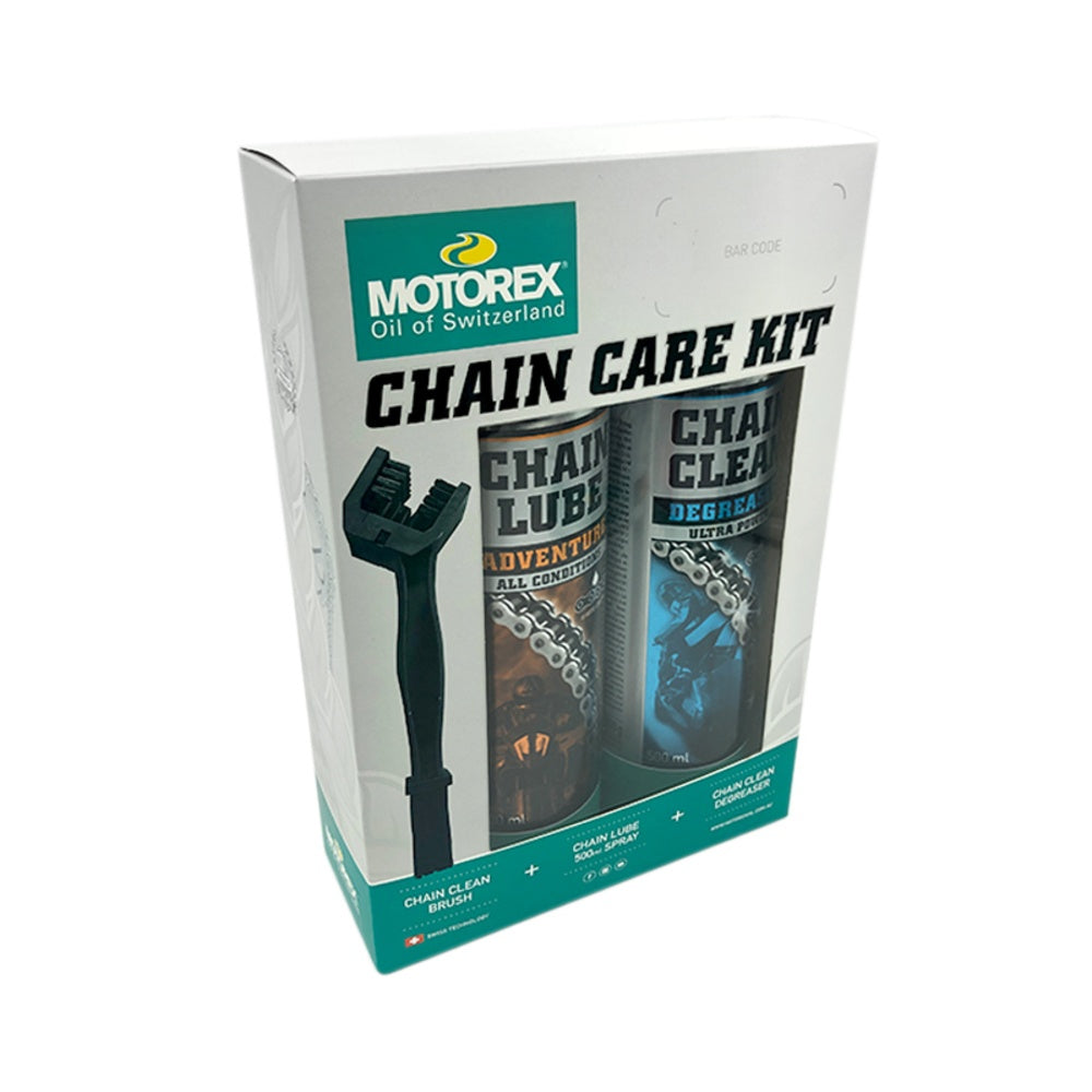 MOTOREX Adventure Chain Maintenance Pack - Adventure Lube and Cleaner MCLA500-PK