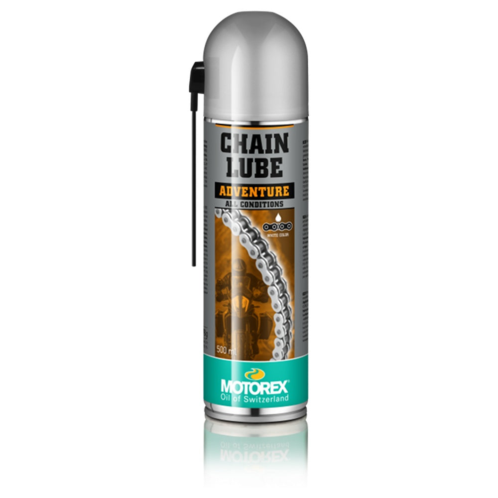 New MOTOREX Chain Lube Adventure Spray - 500ml MCLA500 | Australian Moto Spares