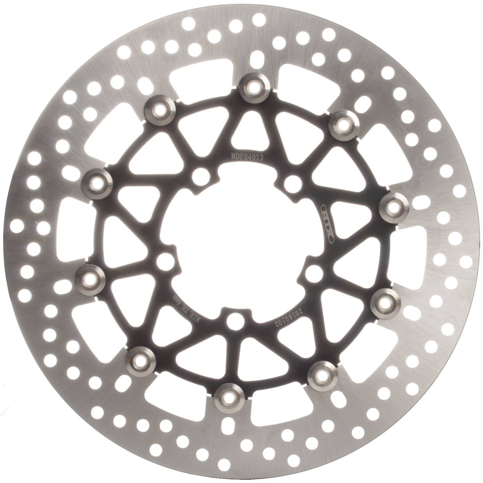 New MTX Brake Disc Rotor Floating Type - Front Left #MDF04012 | Australian Moto Spares