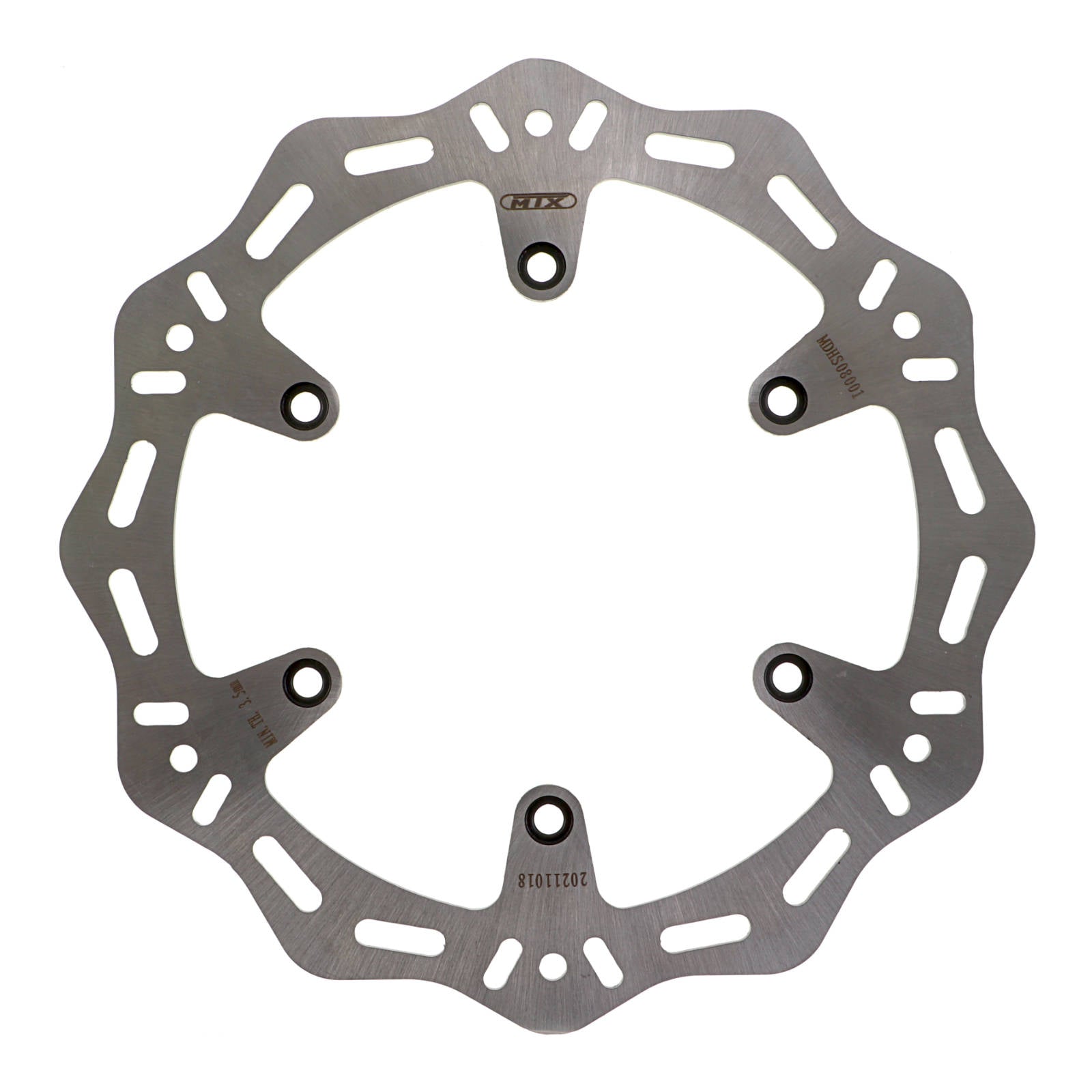 New MTX Hornet Brake Disc Rotor Solid Wave Type - Rear #MDHS08001 | Australian Moto Spares
