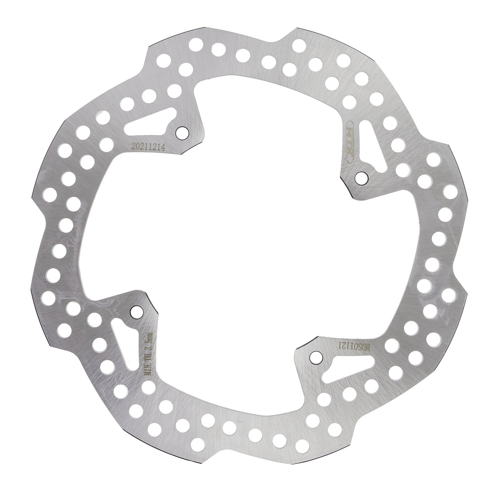 New MTX Brake Disc Rotor Solid Type - Rear #MDS01121 | Australian Moto Spares