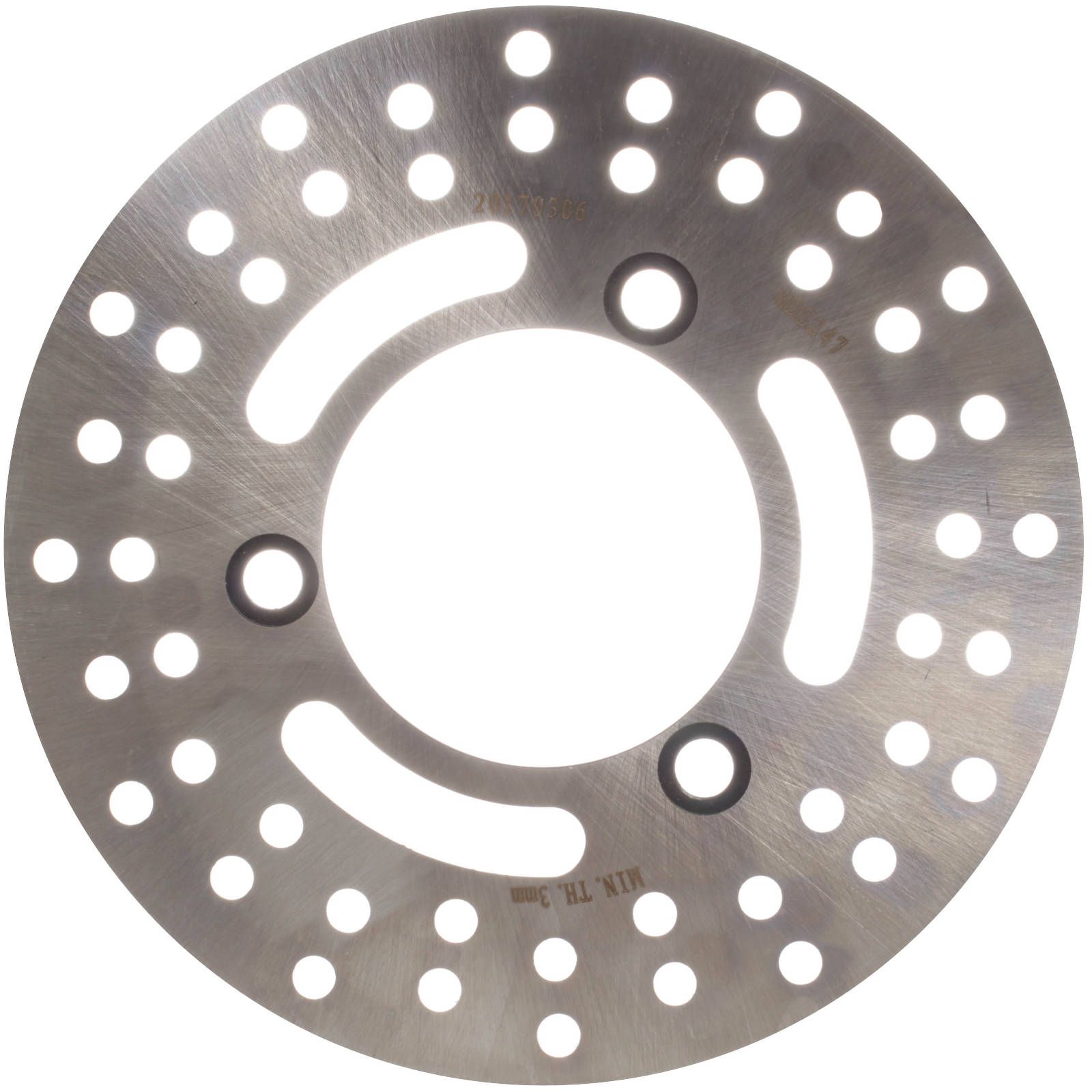 New MTX Brake Disc Rotor Solid Type - Front Left / Right #MDS03058 | Australian Moto Spares