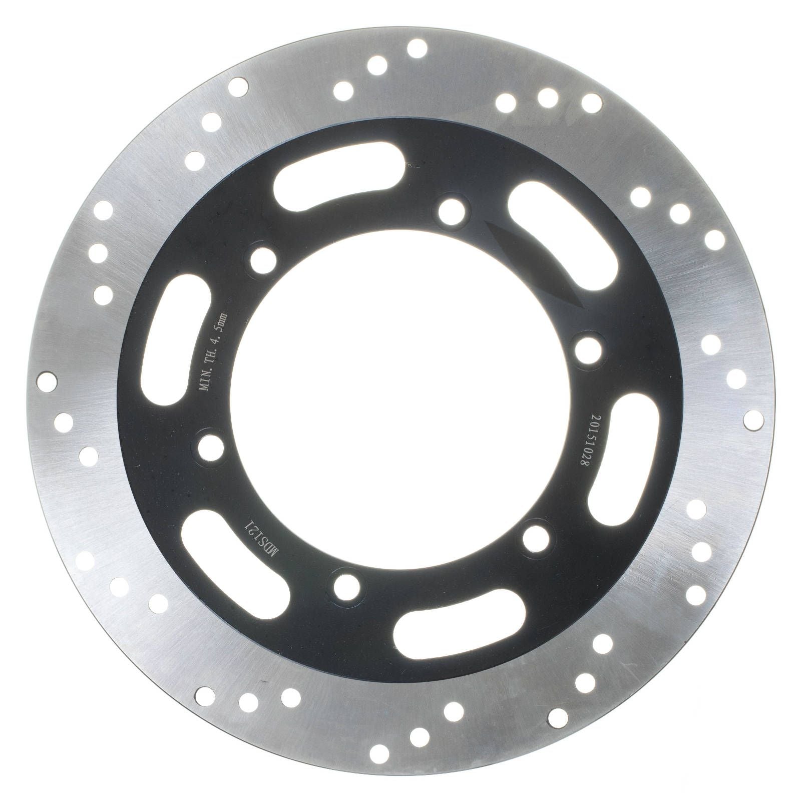 New MTX Brake Disc Rotor Solid Type - Front Left #MDS04004