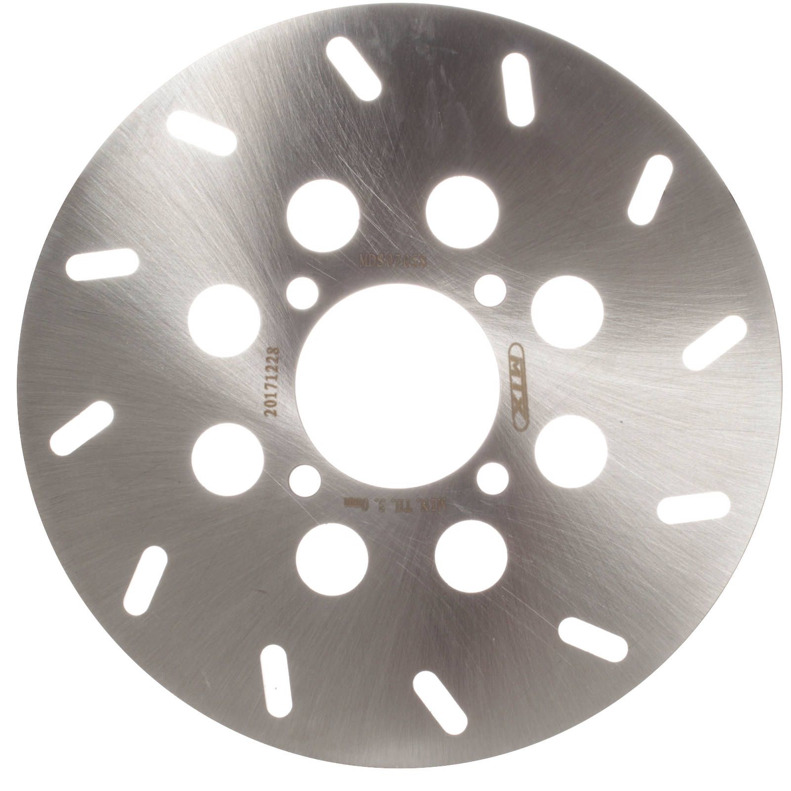 New MTX Brake Disc Rotor Solid Type - Rear #MDS07058 | Australian Moto Spares