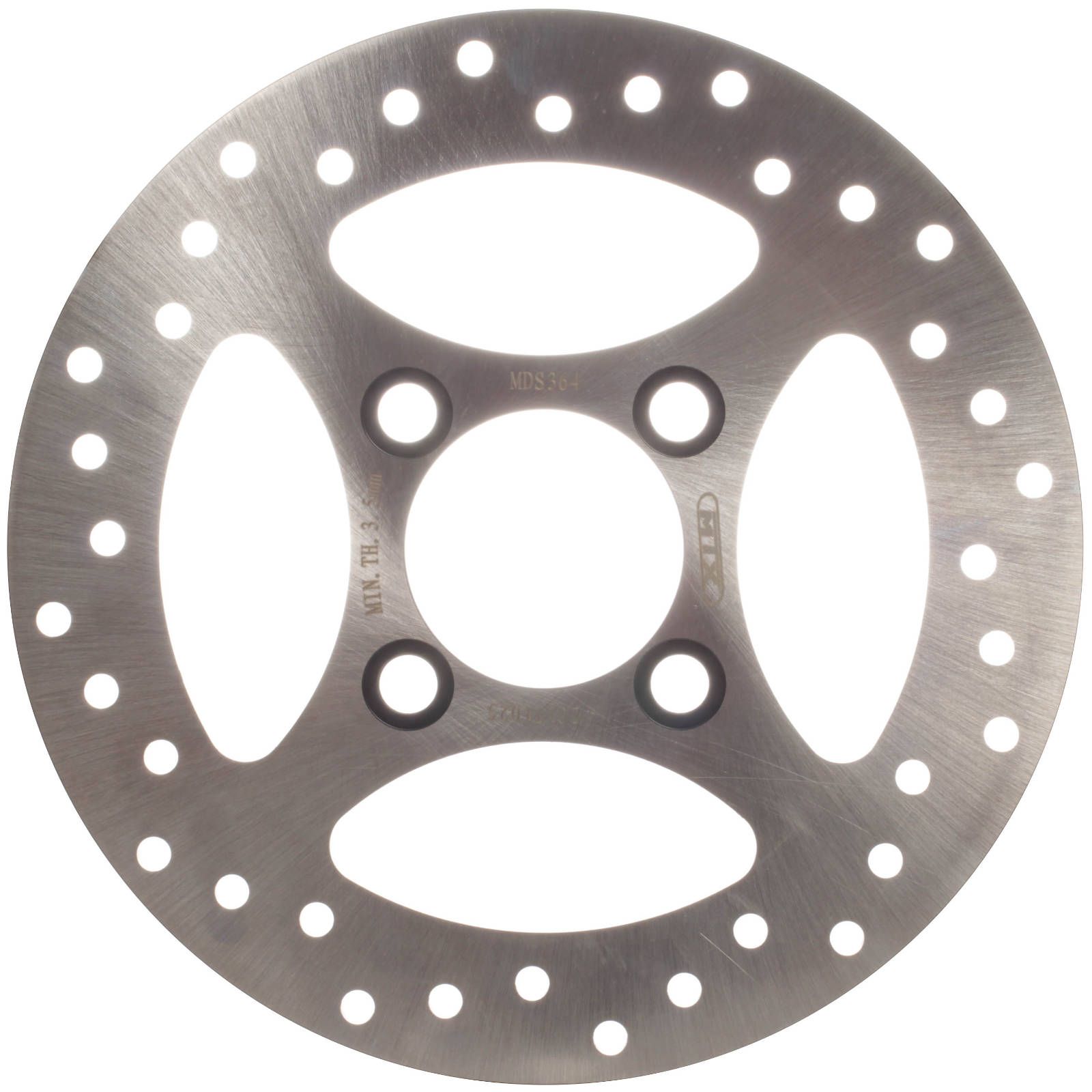 New MTX Brake Disc Rotor Solid Type - Rear #MDS07065 | Australian Moto Spares