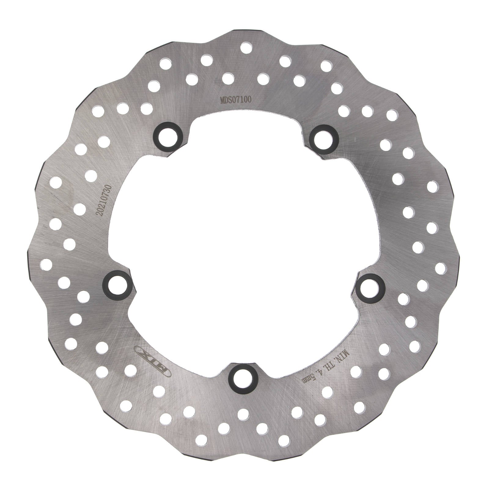New MTX Brake Disc Rotor Solid Type - Rear #MDS07100 | Australian Moto Spares
