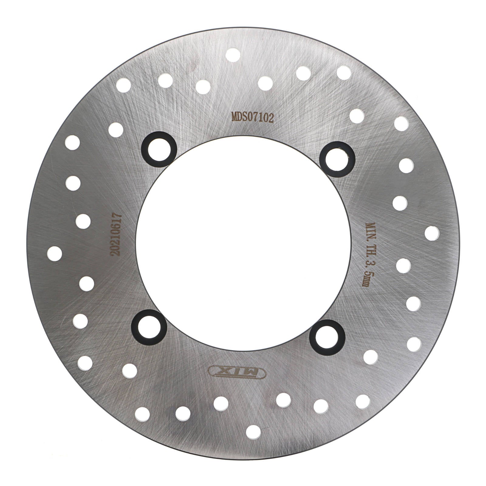 New MTX Brake Disc Rotor Solid Type - Front / Rear #MDS07102 | Australian Moto Spares