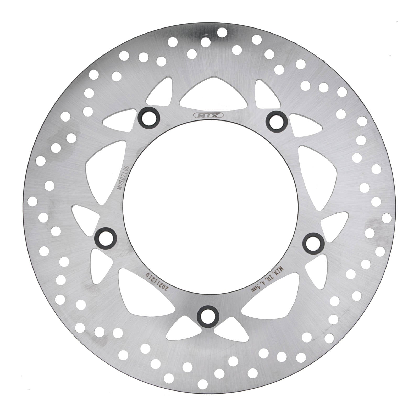 New MTX Brake Disc Rotor Solid Type - Rear #MDS07108 | Australian Moto Spares