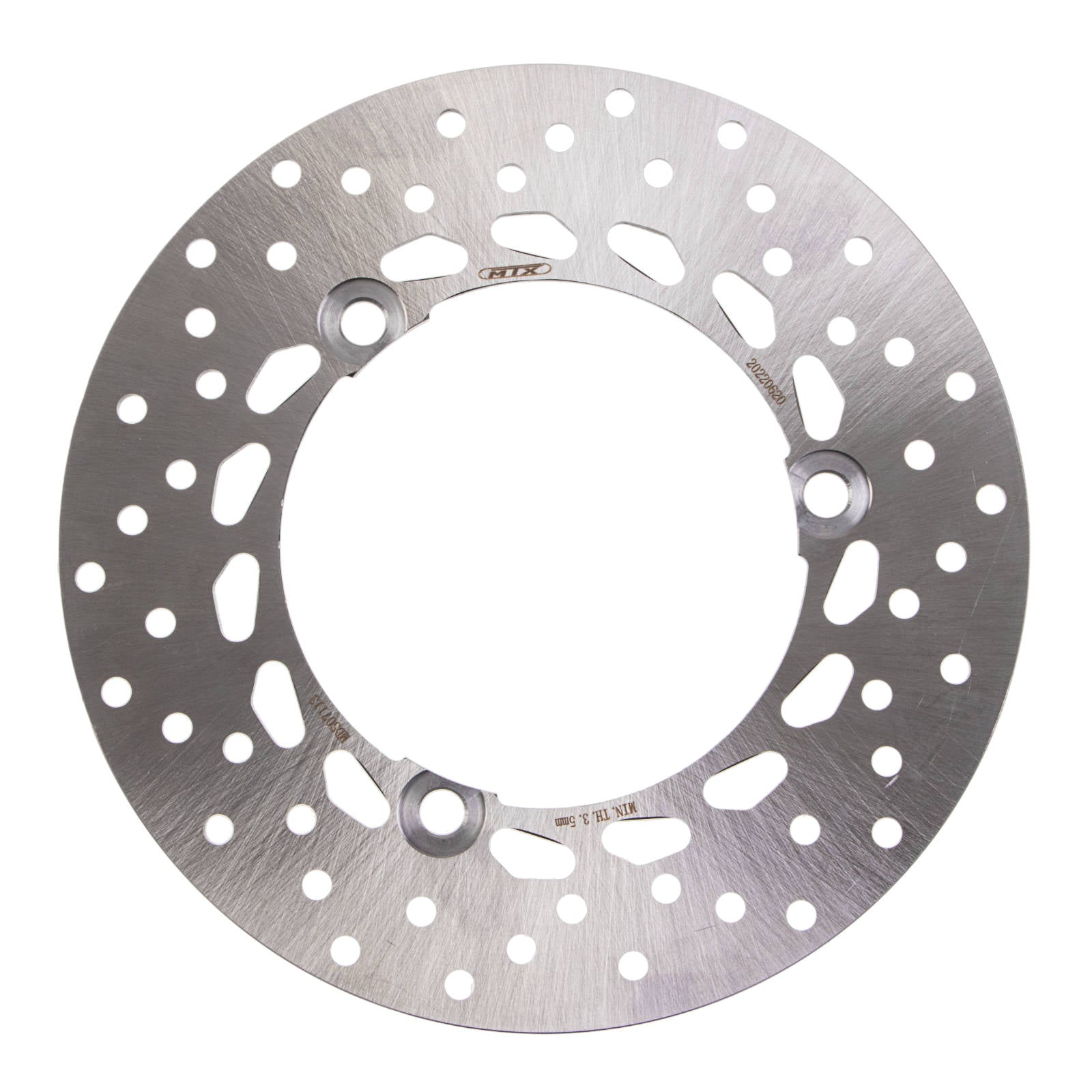 New MTX Brake Disc Rotor Solid Type - Rear #MDS07113 | Australian Moto Spares