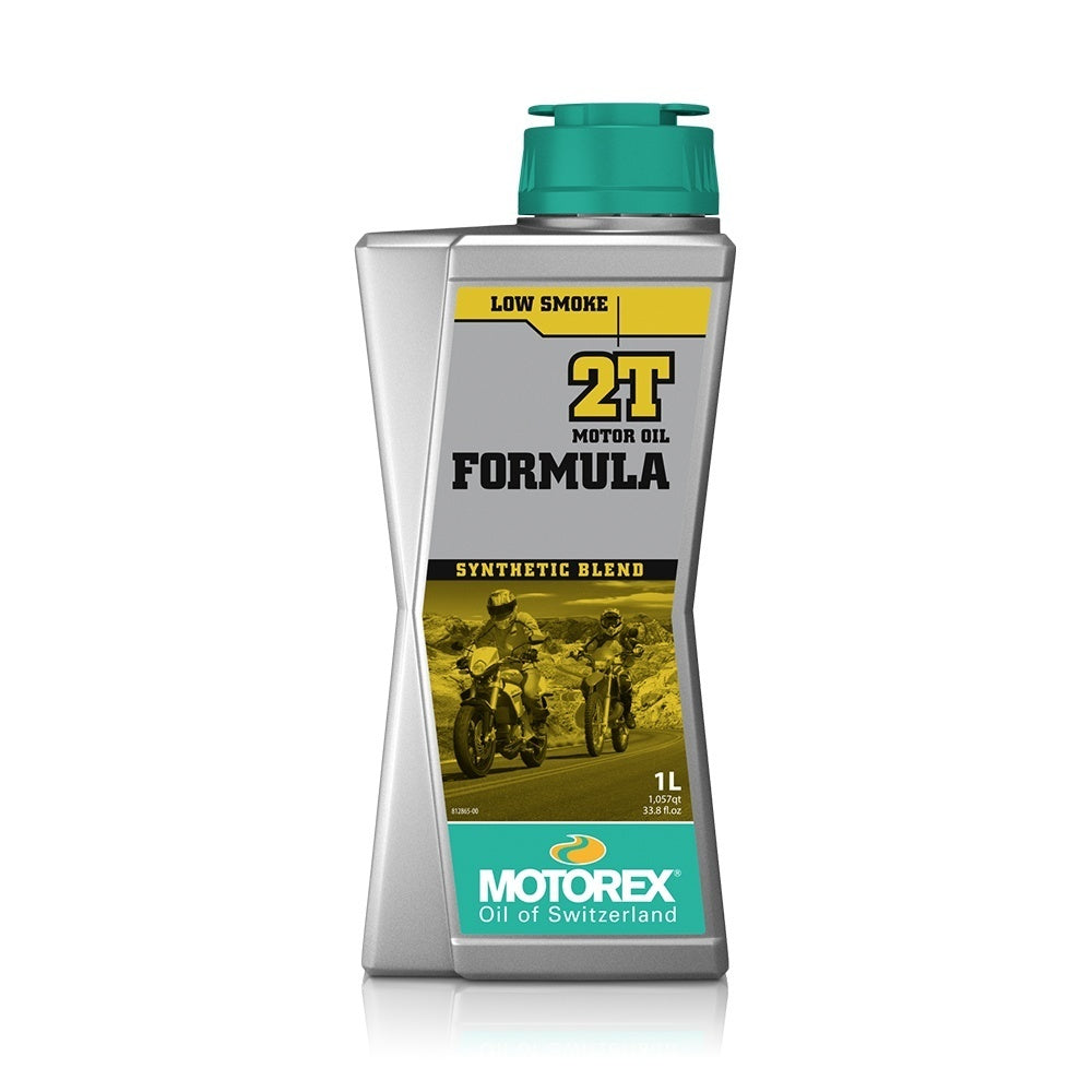 MOTOREX Engine Oil Formula 2T - 1 Litre For HUSABERG, HUSQVARNA, KAWASAKI MF2T1