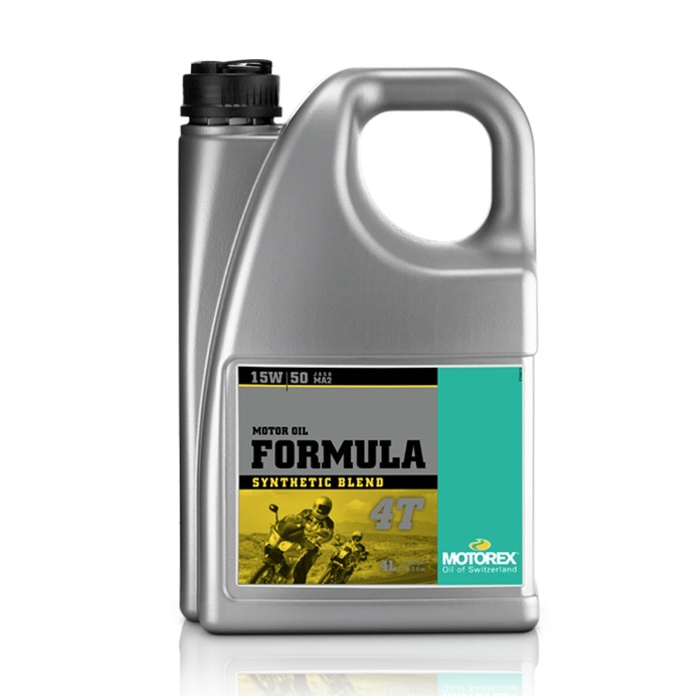 New MOTOREX 4 Stroke Oil Formula 4T 15W50 - 4 Litre MF4T15504