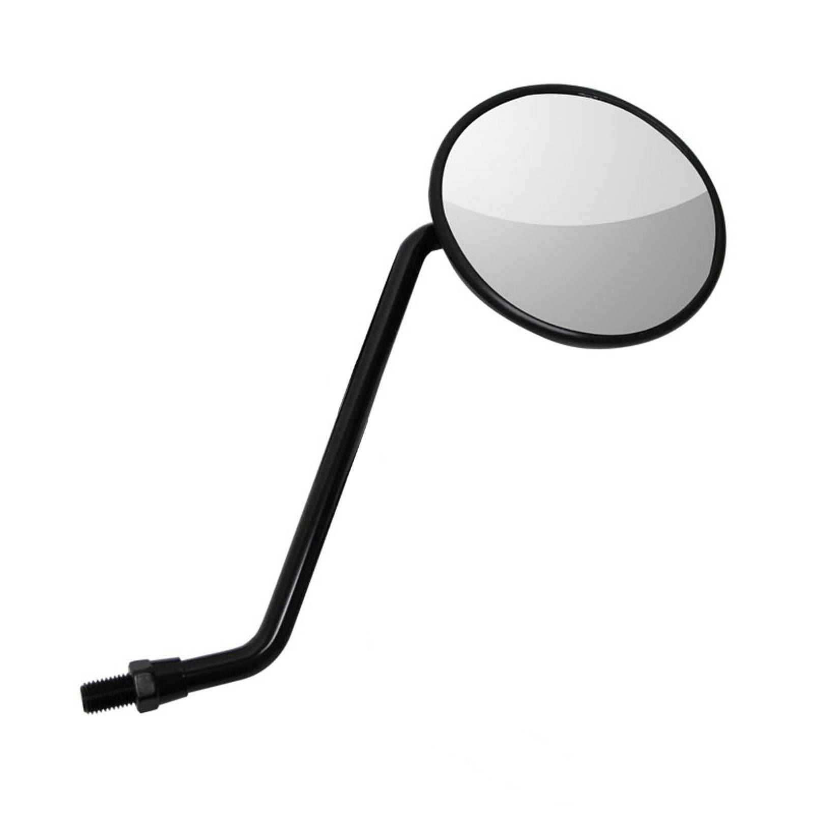 New WHITES Mirror - Black Round CT110 Style 10mm (EA) #MIR201195