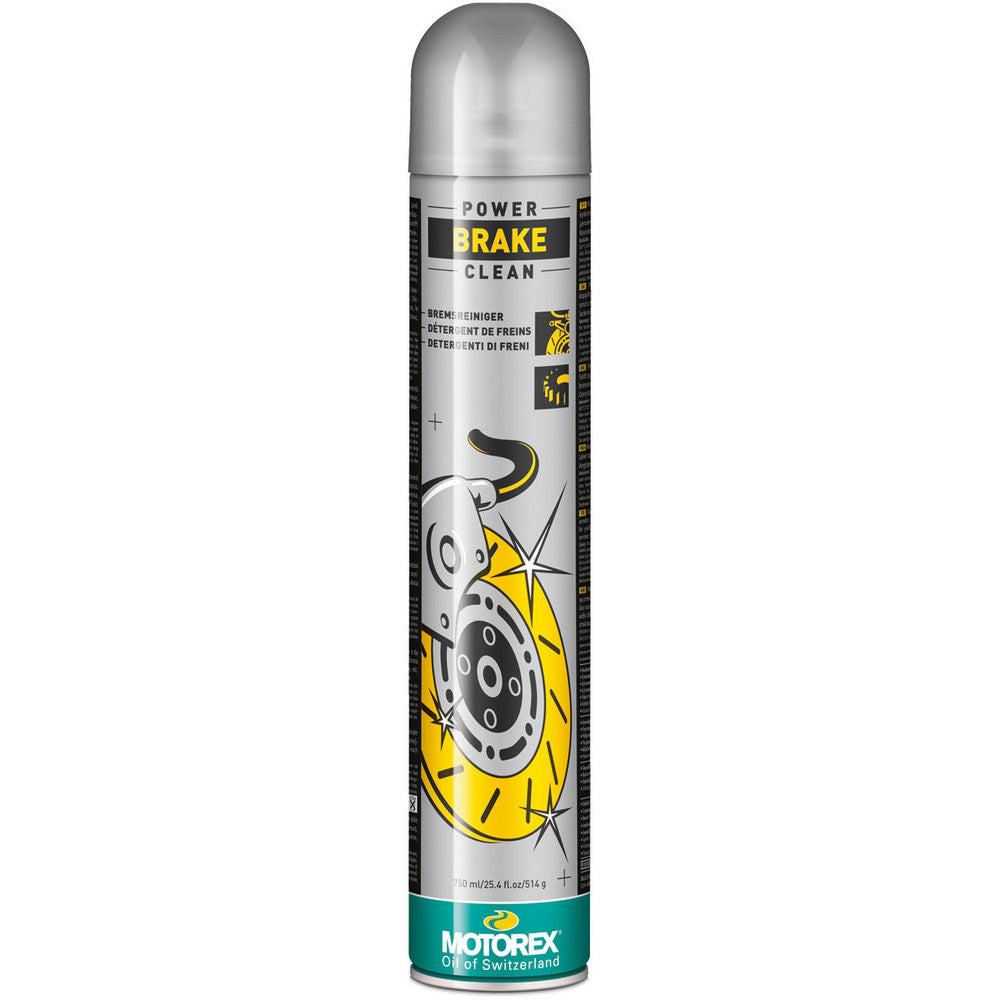 New MOTOREX Lubricant Power Brake Clean Spray - 750ml MPBCSP750 | Australian Moto Spares