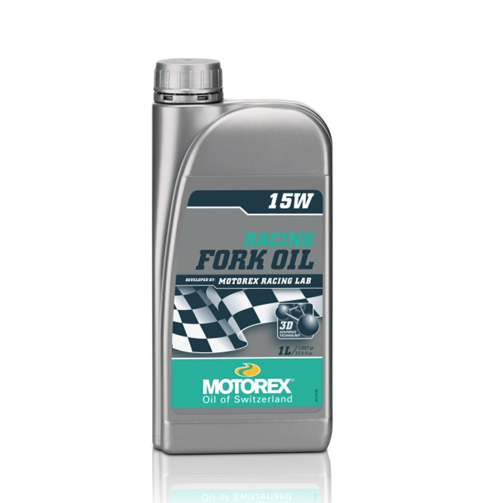 New MOTOREX Racing Heavy Fork Oil 15W - 1 Litre MRFO15W1
