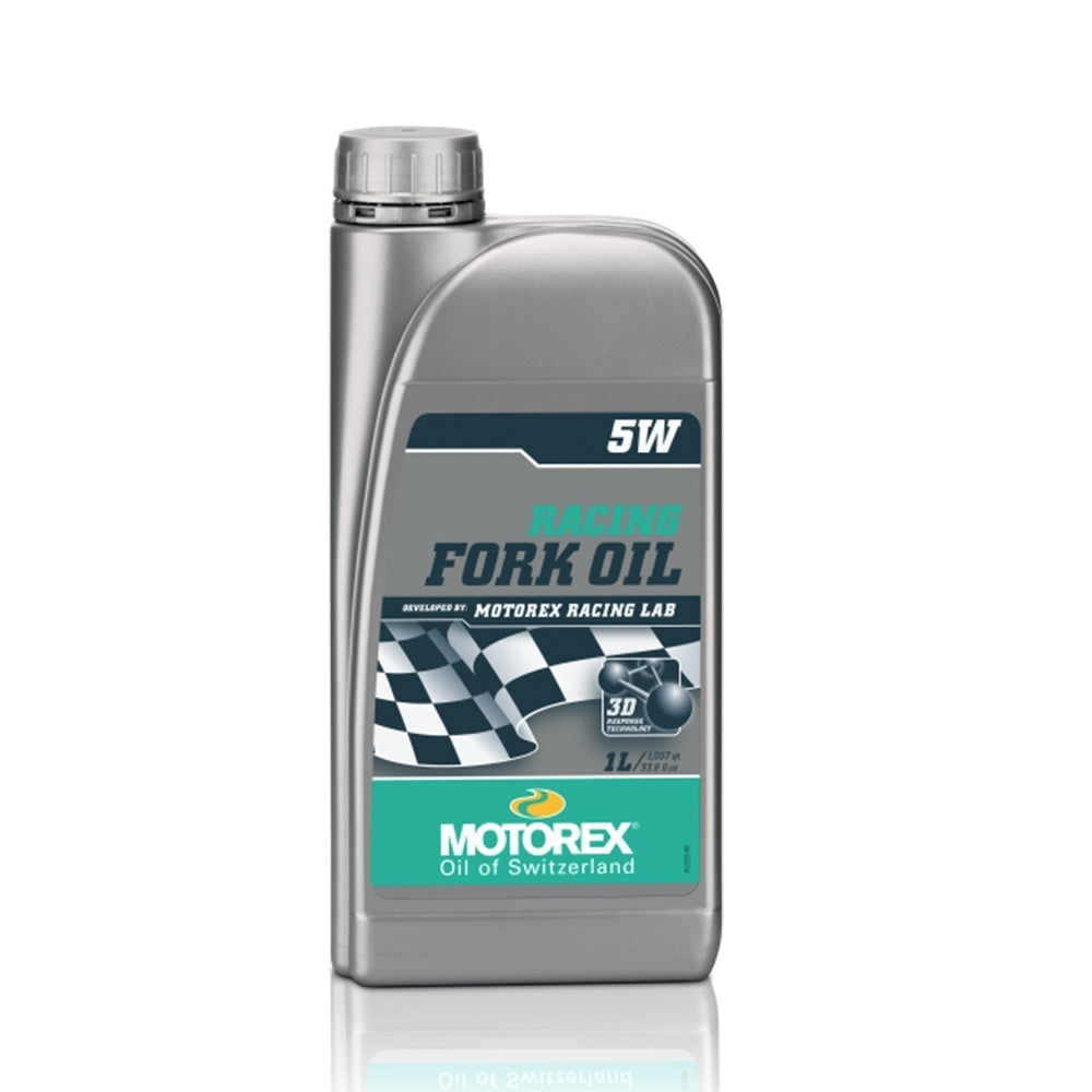 New MOTOREX Racing Light Fork Oil 5W - 1 Litre MRFO5W1