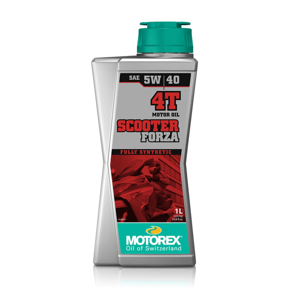 New MOTOREX 4 Stroke Oil Scooter 4T 5W40 - 1 Litre MS4T5401