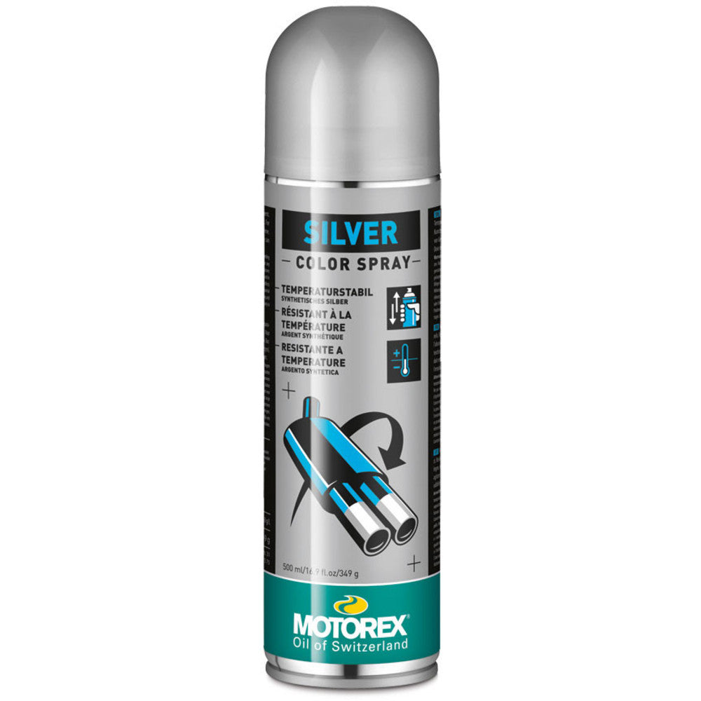 New MOTOREX Lubricant Silver Spray - 500ml MSS500 | Australian Moto Spares