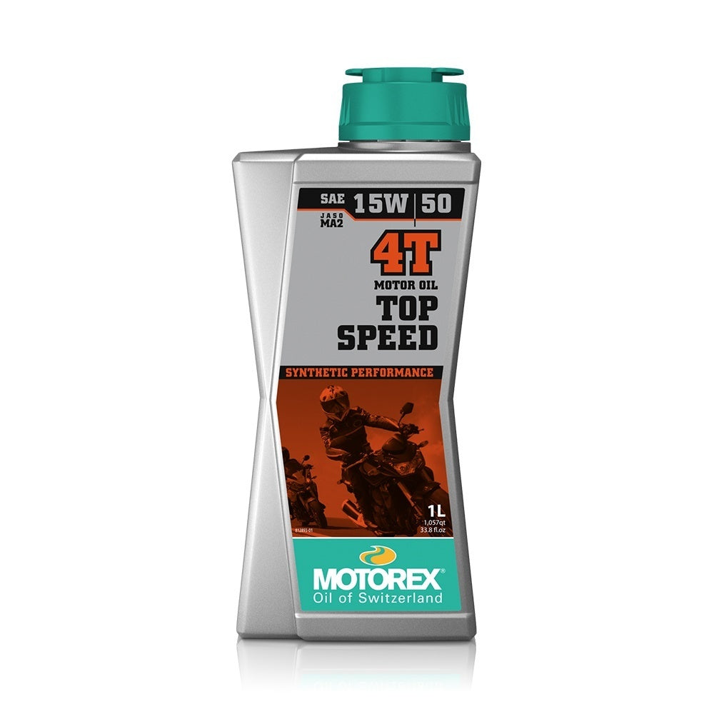 New MOTOREX Engine Oil Top Speed MC 4T 15W50 - 1 Litre For BMW MTO15501 | Australian Moto Spares