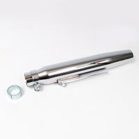 New WHITES Muffler HD - L 407mm OD 64mm Muf ID 45mm Col 38.5mm #MUFHDGEN | Australian Moto Spares