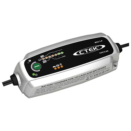 New CTEK Battery Charger 12V 3.8Amp .848kg - 5 Year Warranty MXS3.8