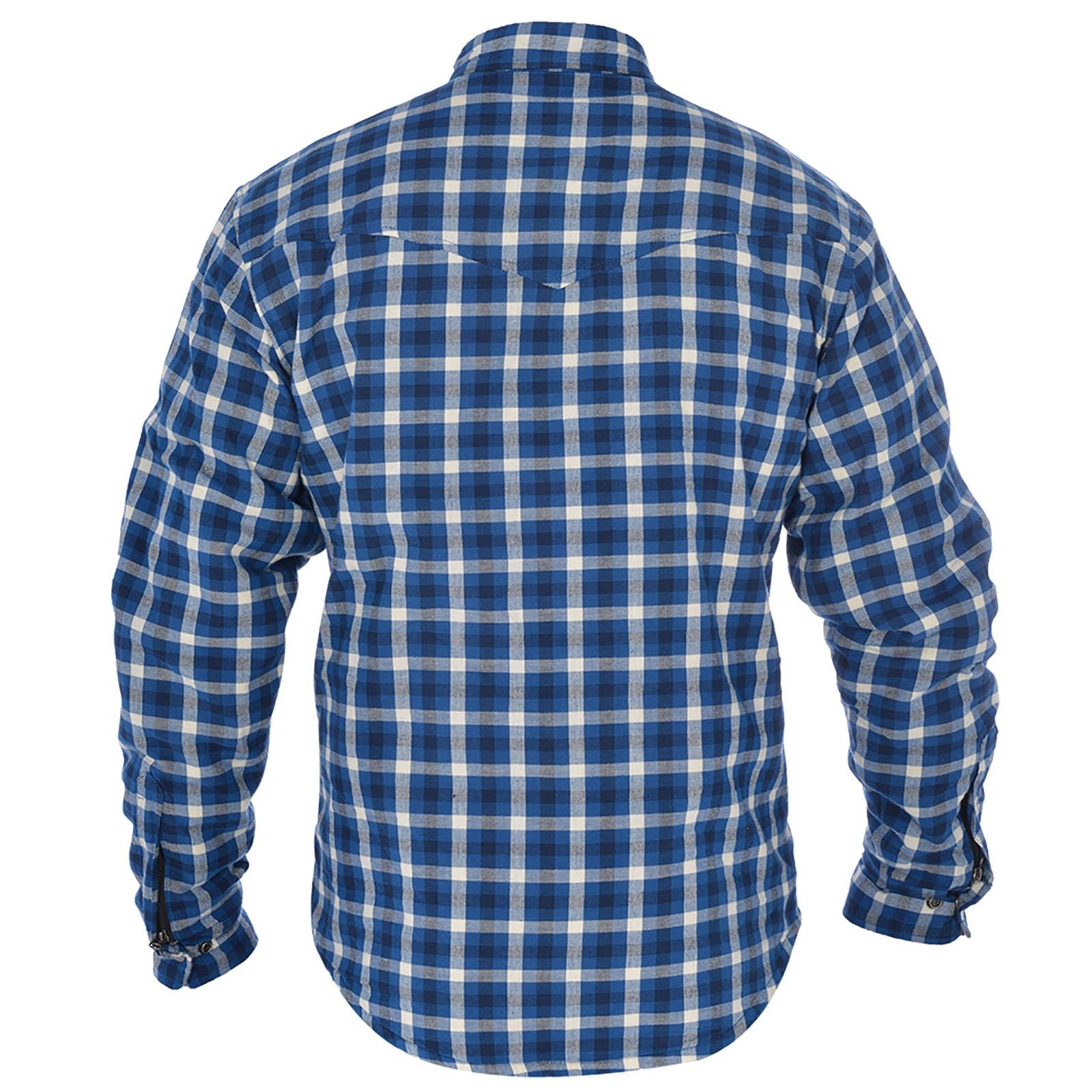 New OXFORD Kickback Shirt - Blue / White - Small #OXAS17BWS