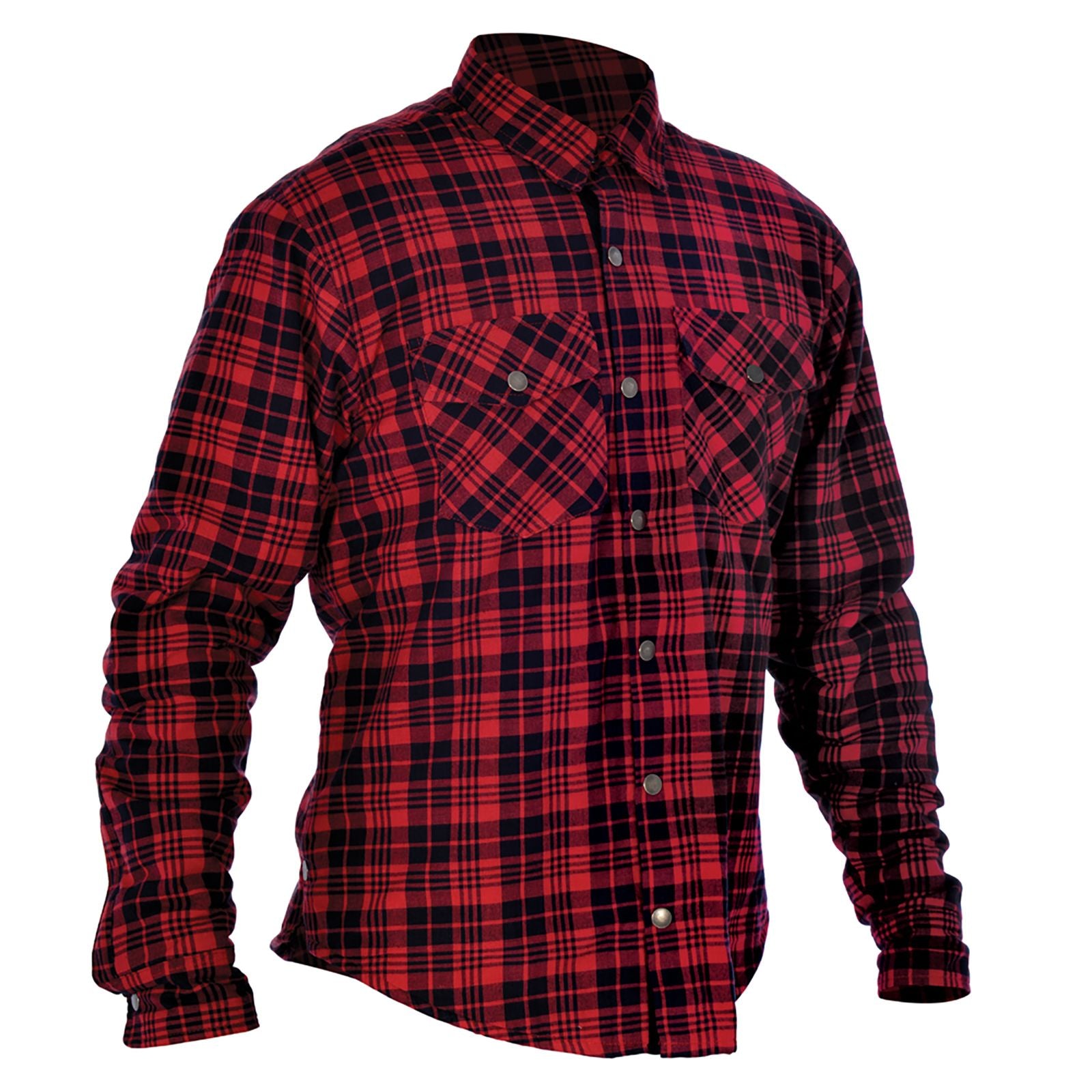 New OXFORD Kickback Shirt Check Red / Black - 2XL #OXAS17RB2XL