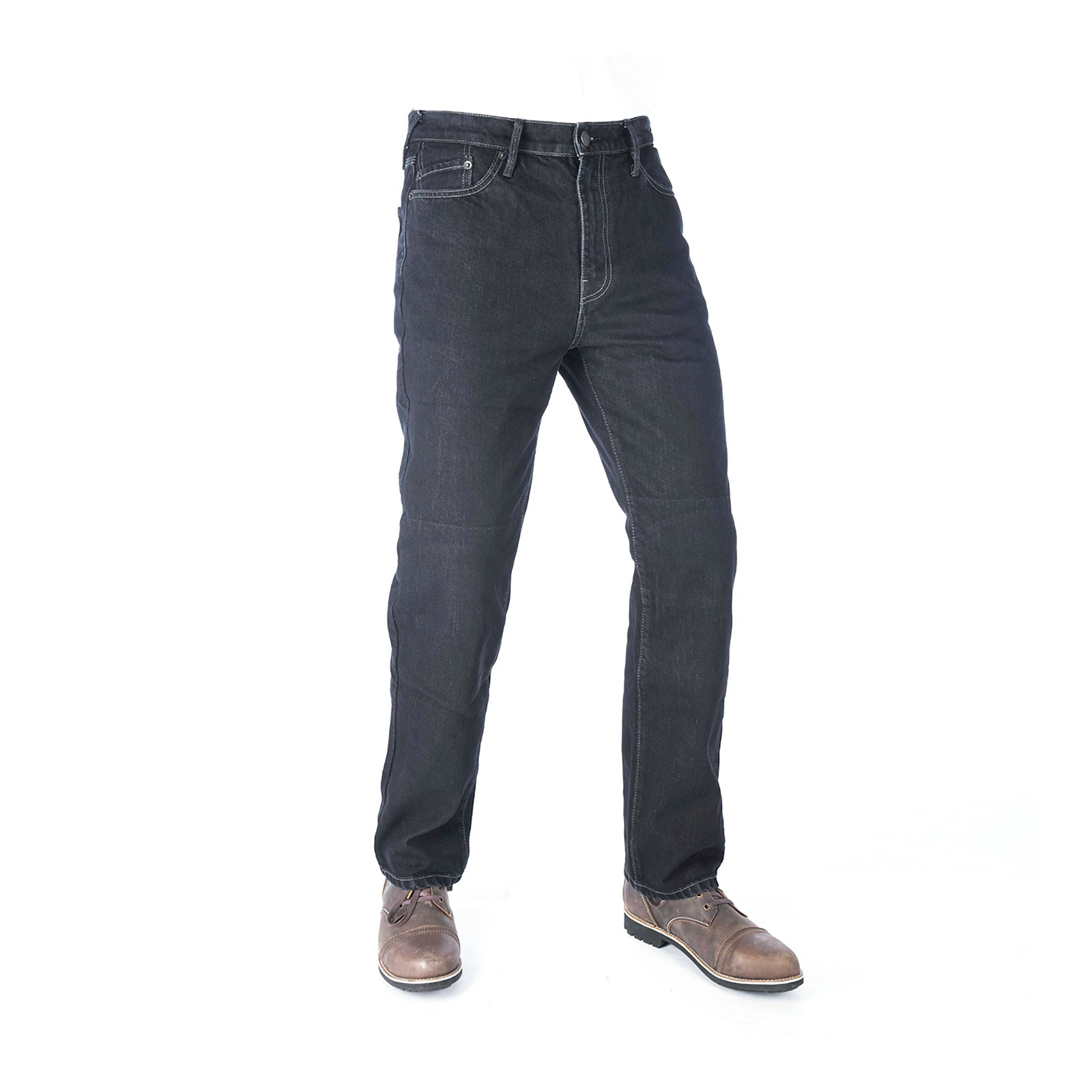 New OXFORD Original Ce Armourlite Straight Jean - Black (Long) (32) OXDM199101L32