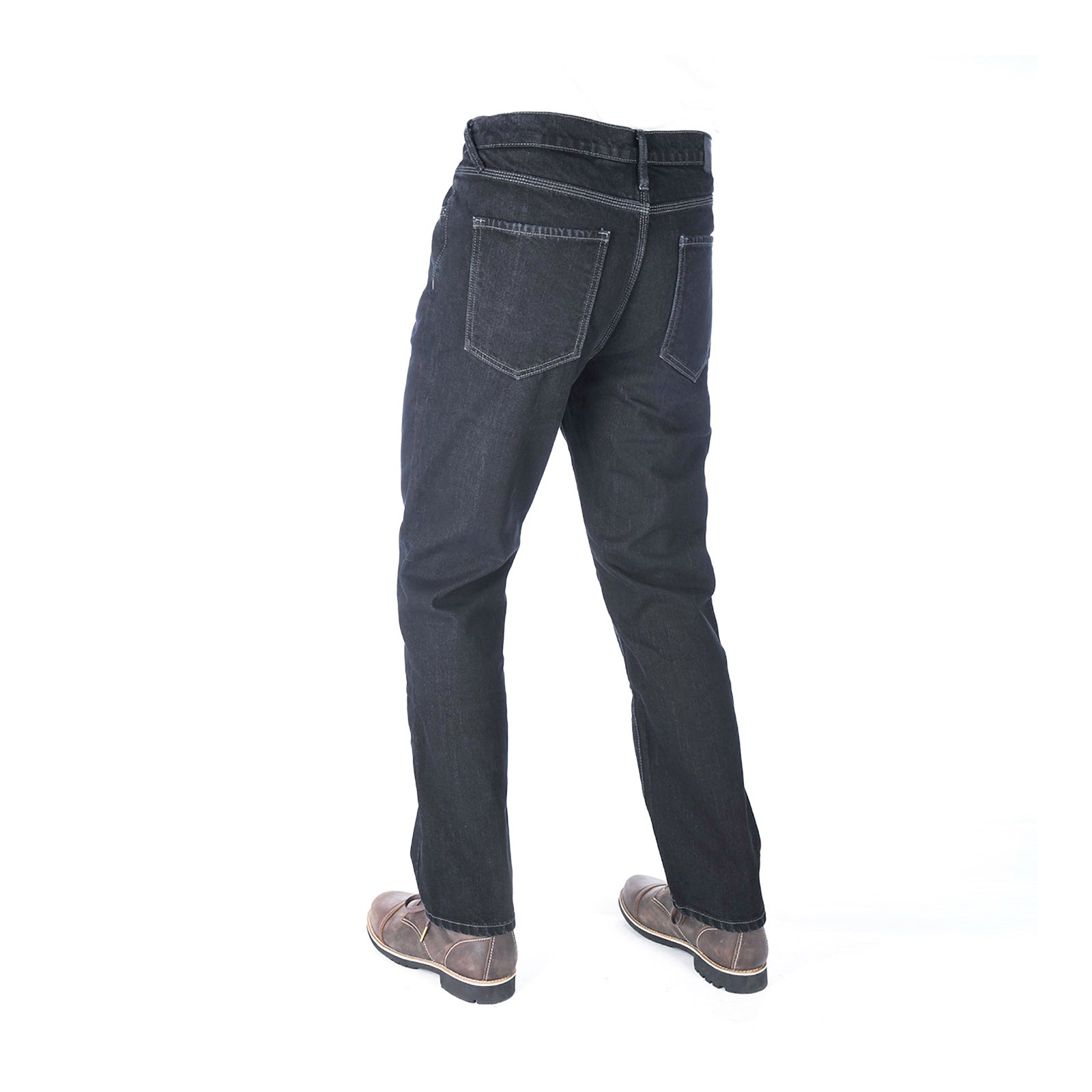 OXFORD Original CE Armourlite Straight Jeans - Black (Long) (34) #OXDM199101L34