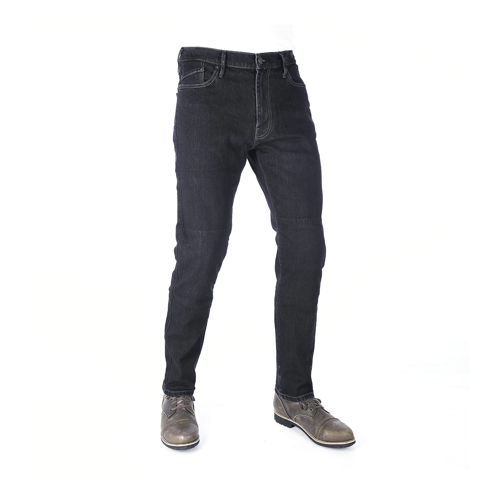 New OXFORD Original CE Armourlite Slim Jeans - Black (Short) (38) #OXDM199201S38