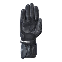 New OXFORD RP-2R Leather Sport Glove - Tech Black (M) #OXGM193301M