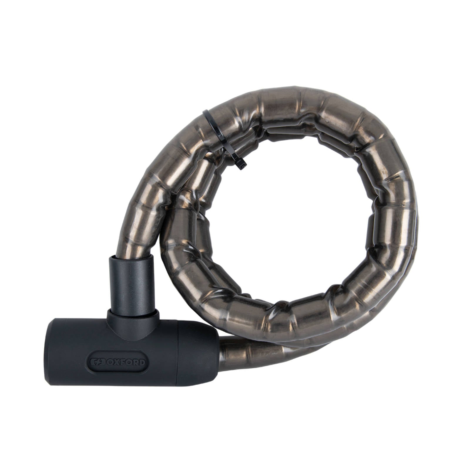 New OXFORD Barrier Armoured Cable 1.4Mx25mm Smoke #OXLK135 | Australian Moto Spares
