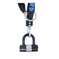 New OXFORD Chain8 Chain Lock & Mini Shackle 8mm x 1000mm #OXLK140 | Australian Moto Spares