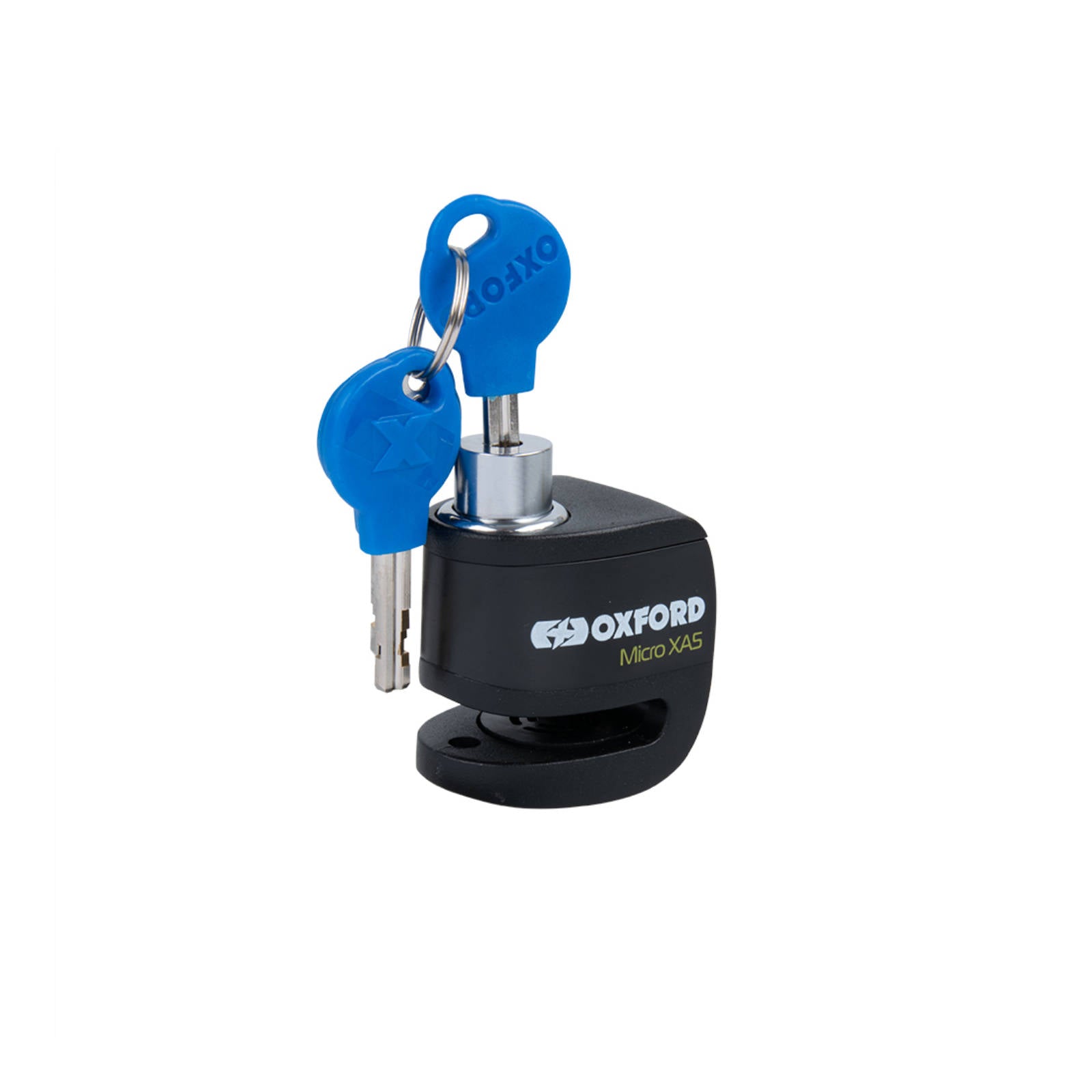 New OXFORD Micro XA5 Disc Lock - Black / Black #OXLK214