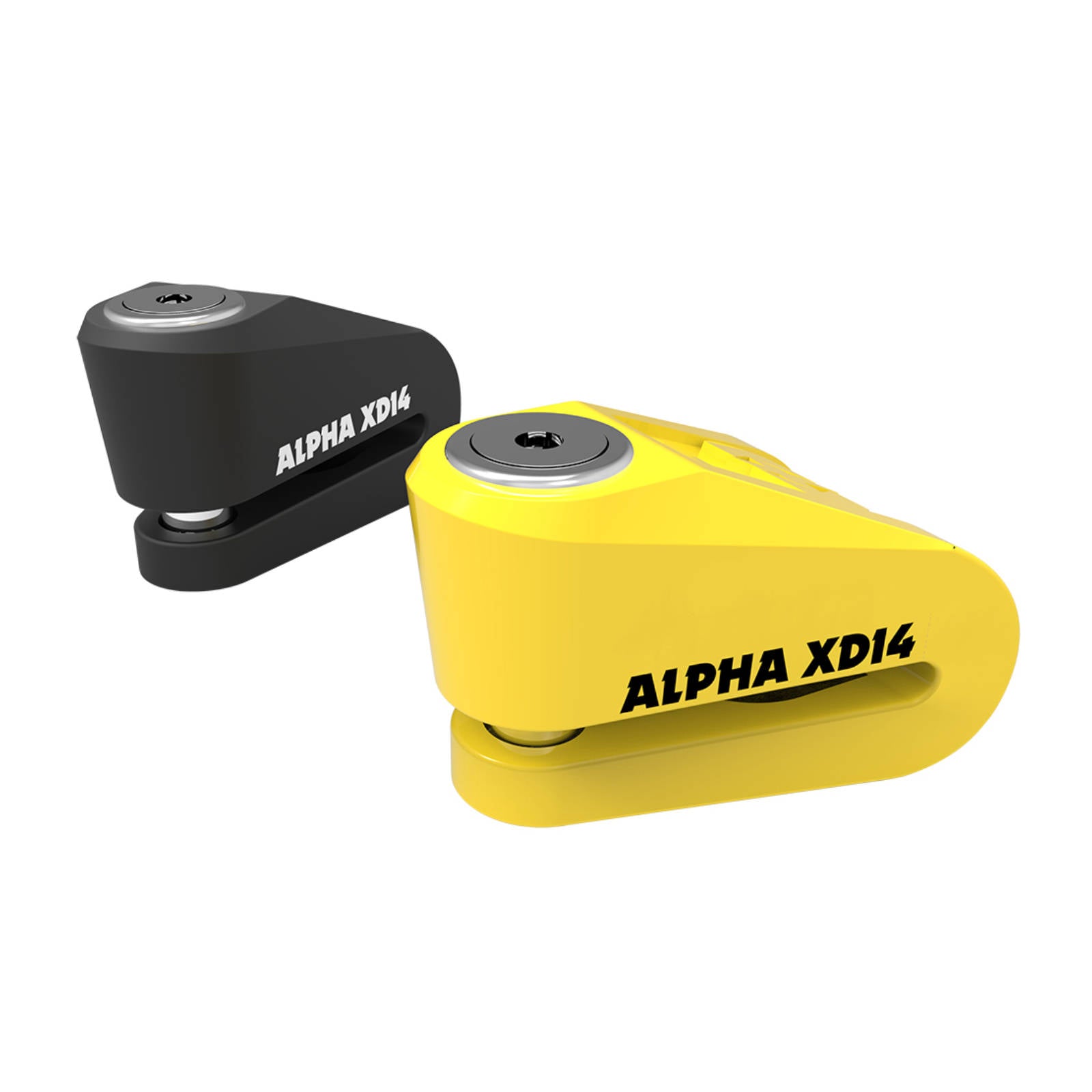 New OXFORD Alpha XD14 Stainless Disc Lock (14mm Pin) - Black #OXLK275