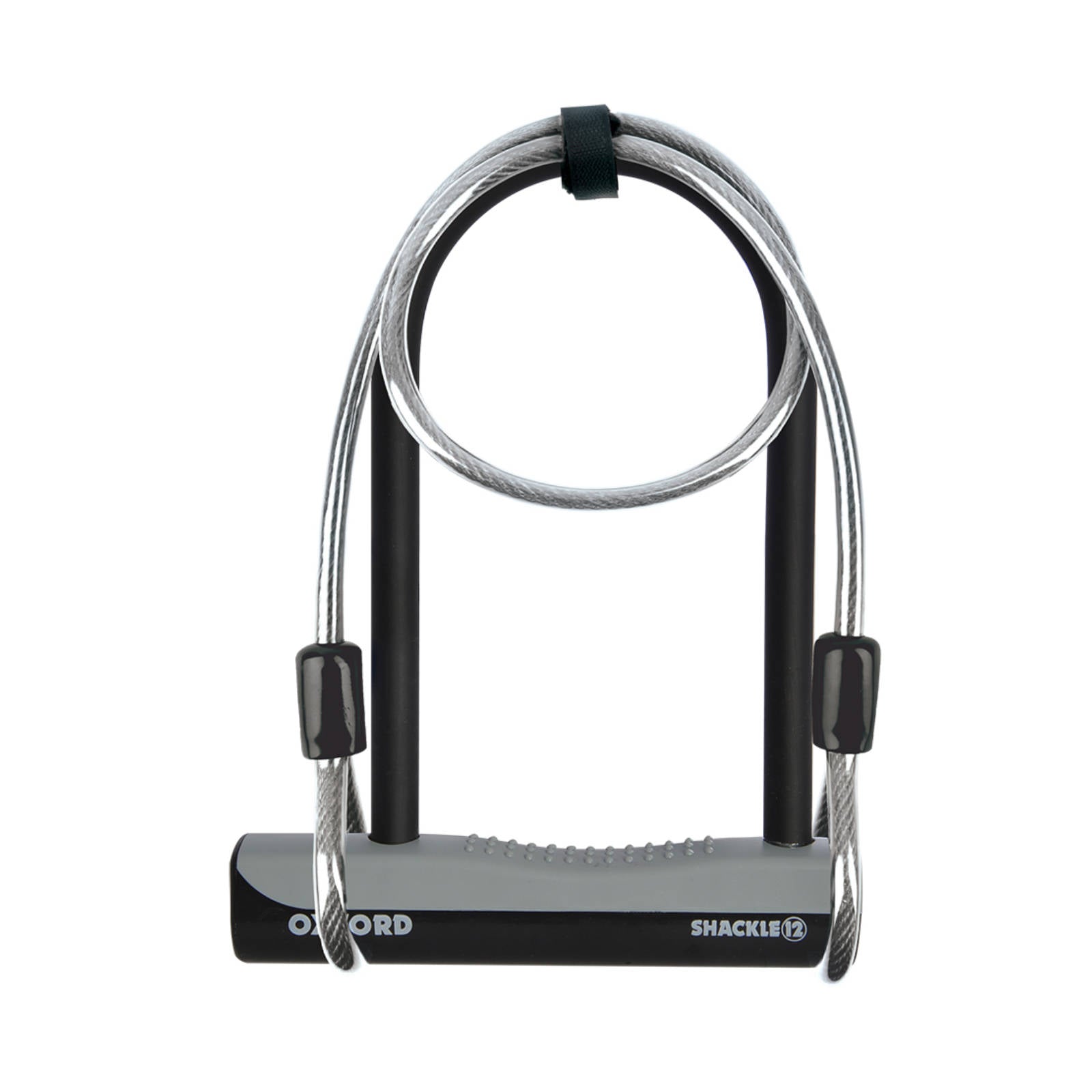 New OXFORD Shackle12 Duo U-Lock & 1200mm Lockmate #OXLK332