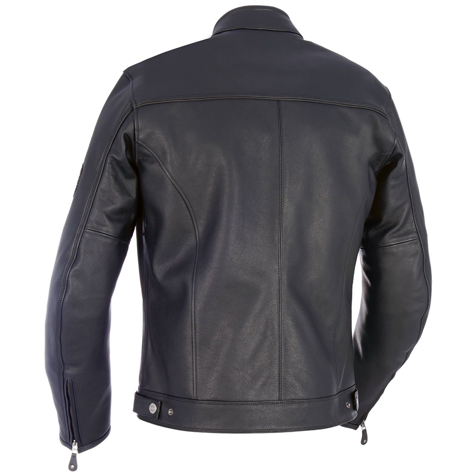 New OXFORD Walton Leather Jacket - Black (2XL) #OXLM1703012XL