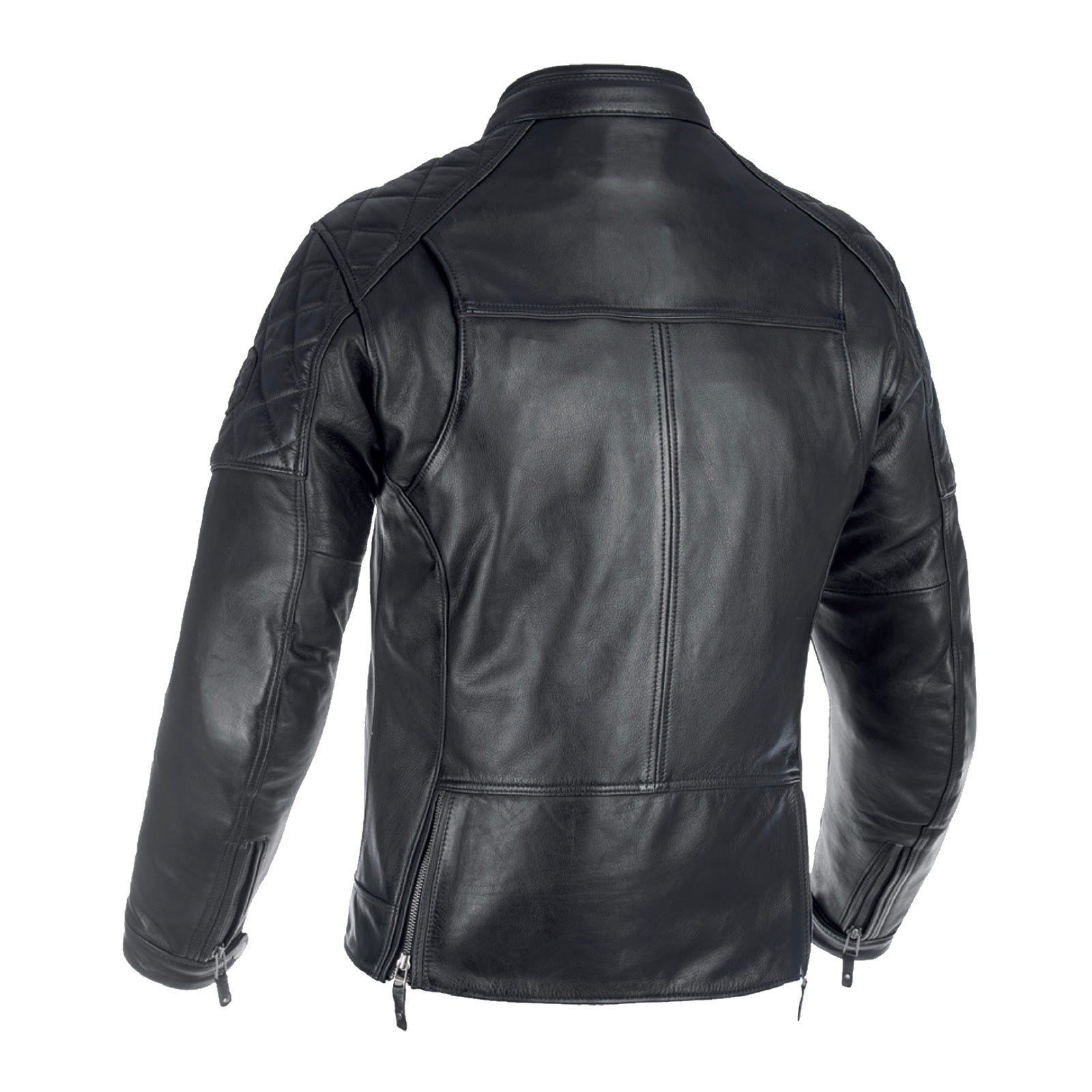 New OXFORD Route 73 2.0 Leather Jacket - Black (2XL) #OXLM2002012XL