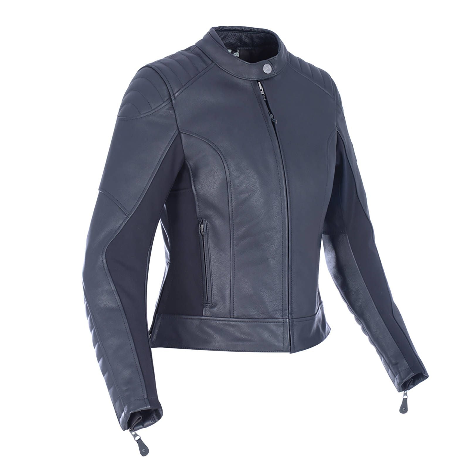 New OXFORD Ladies Beckley Leather Jacket - Black #OXLW17010110