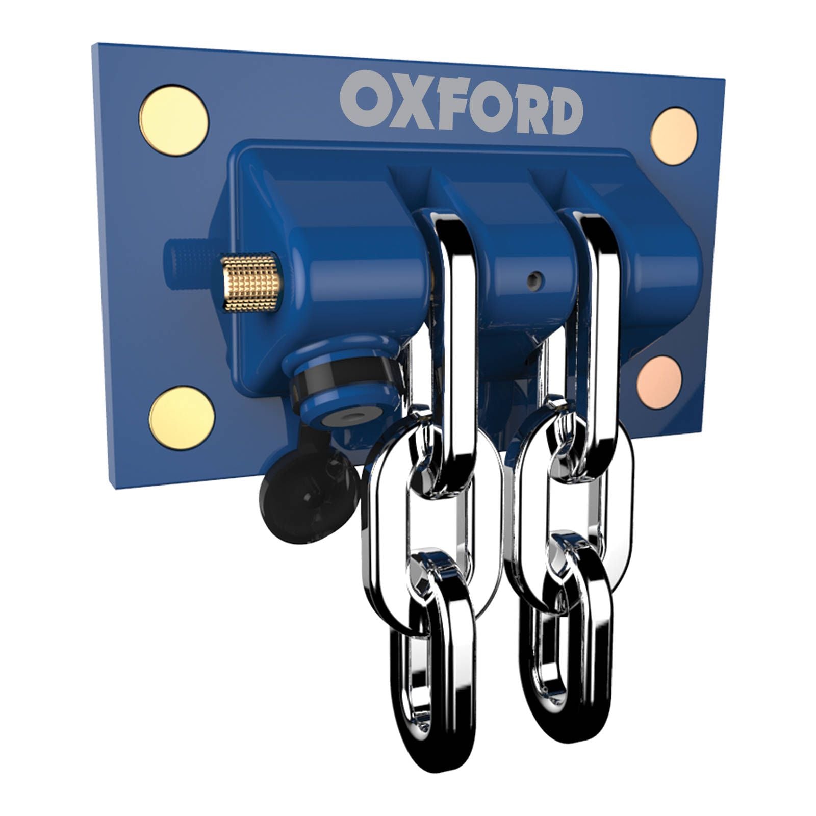 New OXFORD Docking Station Wall Anchor Lock - Blue #OXOF437