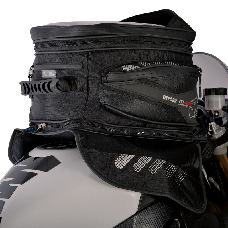 New OXFORD Tank Bag Magnetic M40R - Black #OXOL205 | Australian Moto Spares