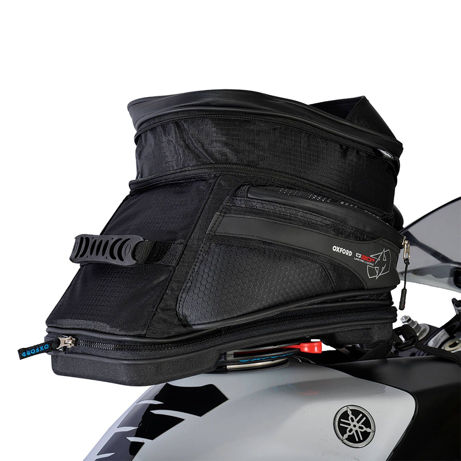 New OXFORD Tank Bag Quick-Release Q20R - Black #OXOL241