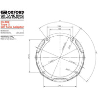 New OXFORD Quick Release Bike Adaptor - Type 3 For Honda #OXOL282