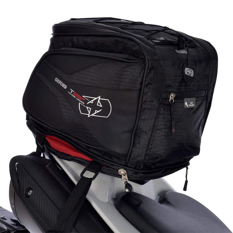 New OXFORD Tail Bag T25R - Black #OXOL338 | Australian Moto Spares